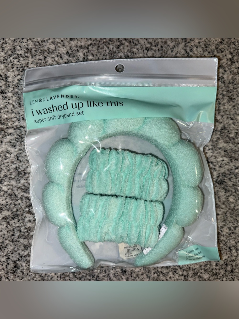 I Washed Up Like This Mint Headband Set